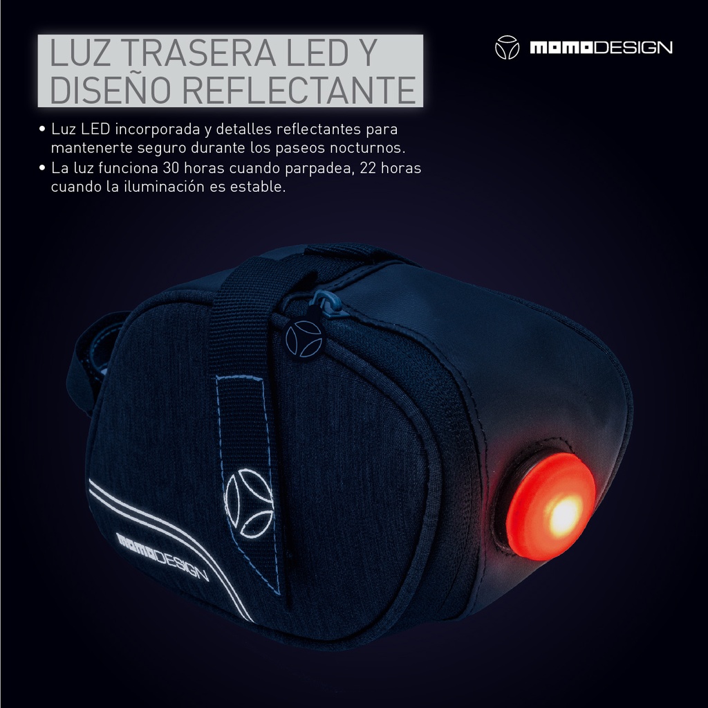 BOLSA DE ASIENTO CON LUZ