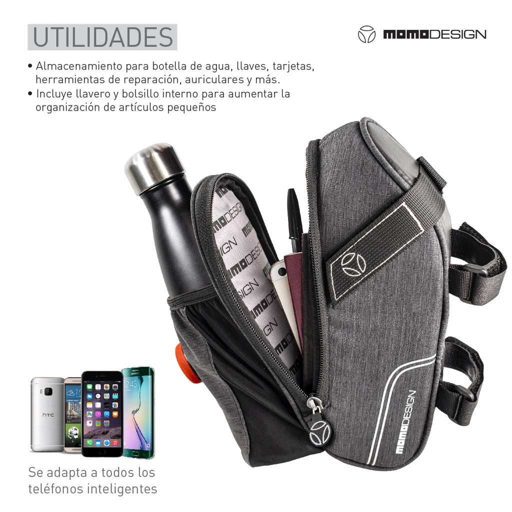 BOLSA DE ASIENTO CON PORTA ÁNFORA Y LUZ