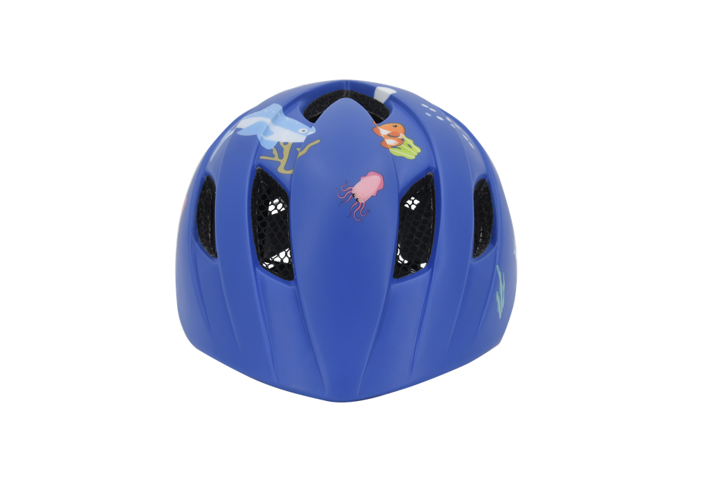 CASCO DINO LED AZUL