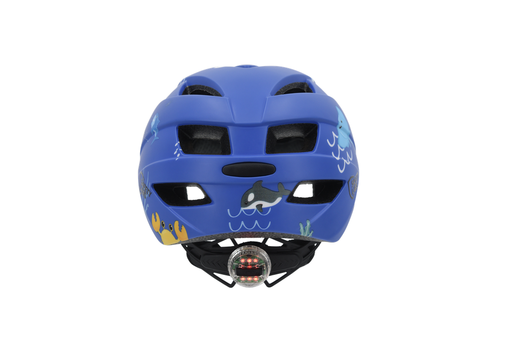 CASCO DINO LED AZUL