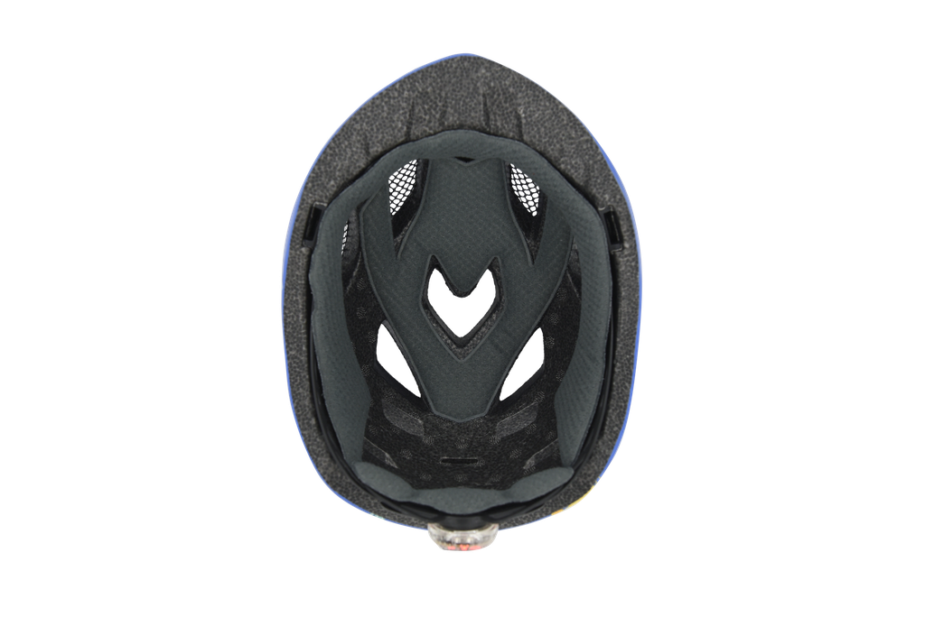 CASCO DINO LED AZUL