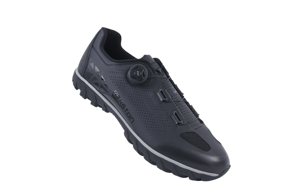 ZAPATILLAS MTB REXSTON PRO NEGRO CON GRIS