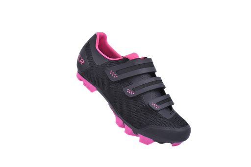 ZAPATILLAS MTB F55 KNIT NEGRO CON ROSA